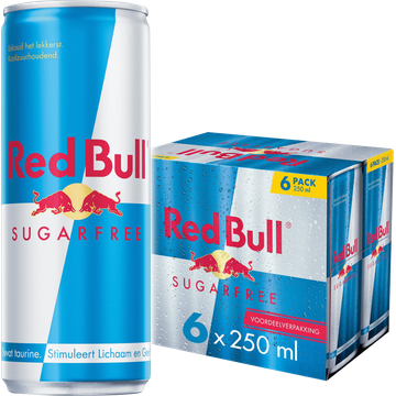 Red Bull Energy Drink Suikervrij Voordeelverpakking - JUMBO