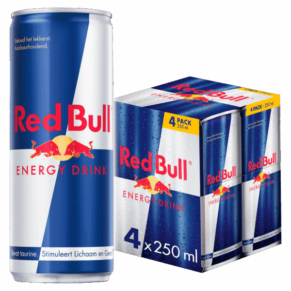 Red Bull Energy drink 4-pack - PLUS