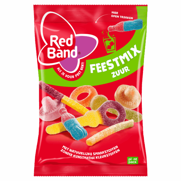 Redband Feestmix zuur - PLUS