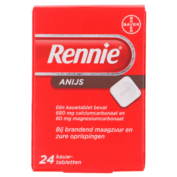 Rennie Kauwtablet Anijs - PLUS