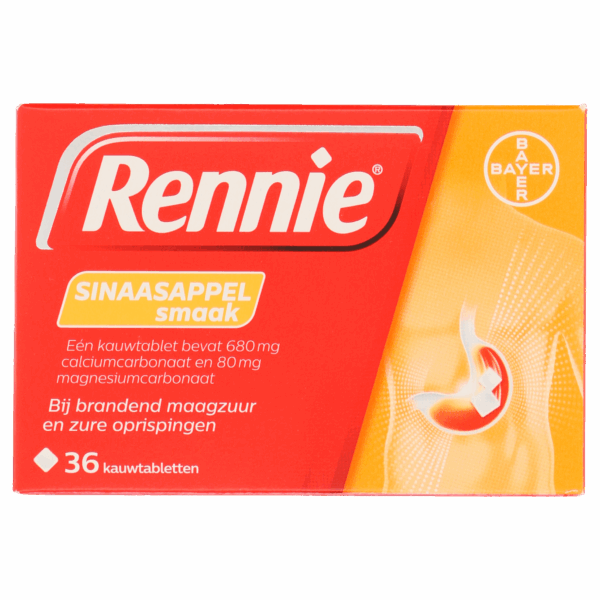 Rennie Maagtabletten Sinaasappel - PLUS