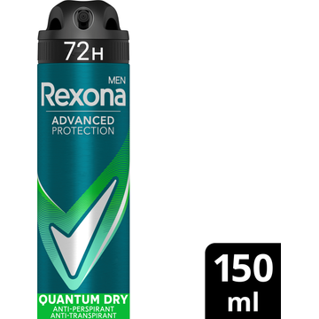 Rexona Advanced Protection Anti-Transpirant Deodorant Spray Quantum Dry - JUMBO