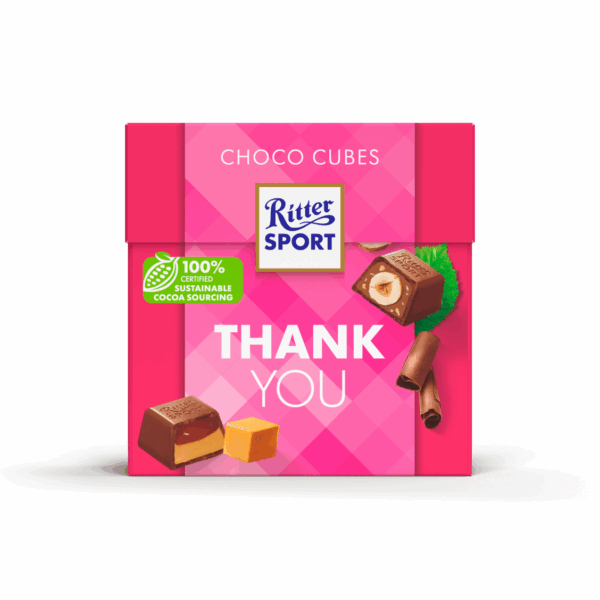 Ritter Sport Choco cubes Thank you - PLUS