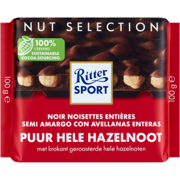 Ritter Sport Puur Hele Hazelnoot - JUMBO