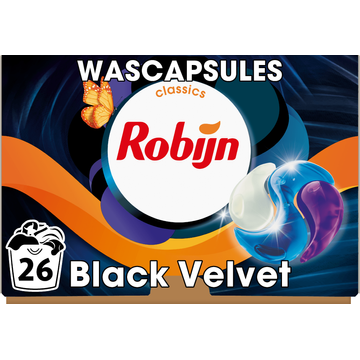 Robijn Classics 3-in-1 Wascapsules Black Velvet - JUMBO