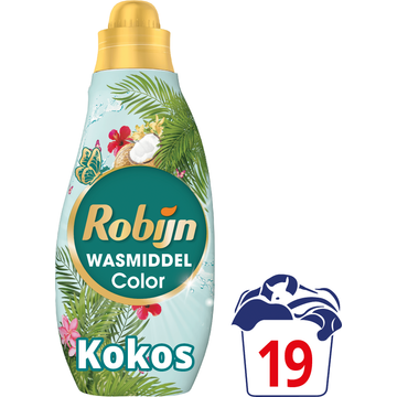 Robijn Klein & Krachtig Collections Vloeibaar Wasmiddel Color Kokos - JUMBO