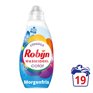 Robijn Klein & Krachtig Color Morgenfris 665 ml - PLUS