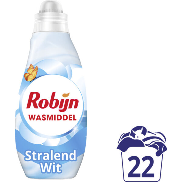 Robijn Klein & Krachtig Stralend Wit Vloeibaar Wasmiddel - Albert Heijn