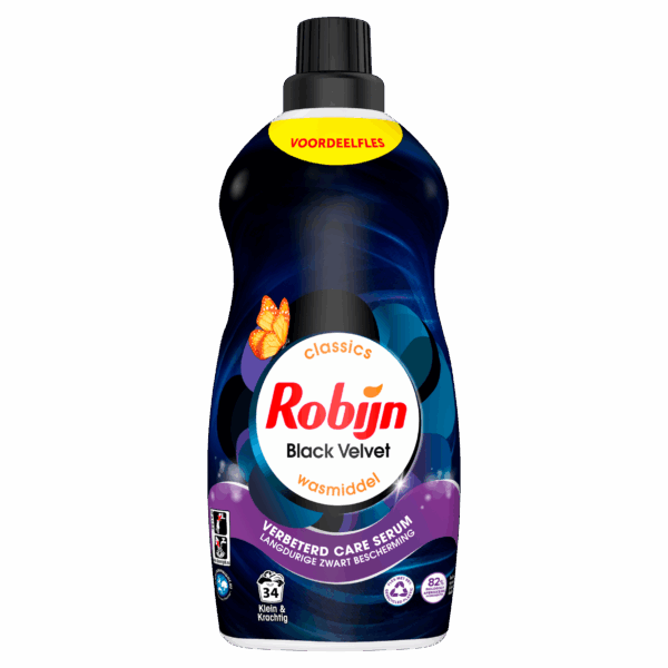 Robijn Klein & krachtig classics black velvet - PLUS