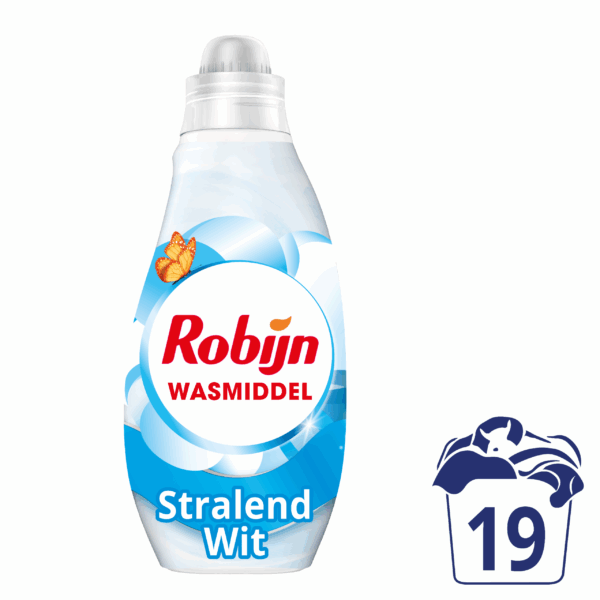 Robijn Klein & krachtig stralend wit 19sc - PLUS