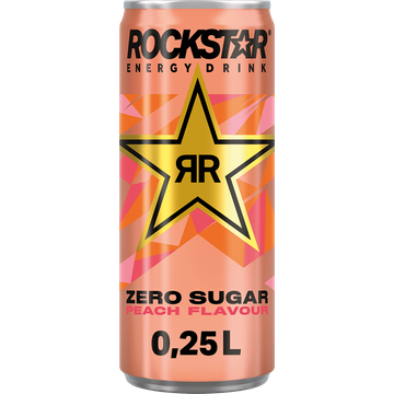 Rockstar Peach 250ML - JUMBO