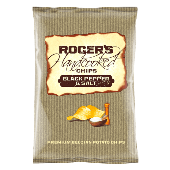 Rogers Handcooked chips salt-black pepper - Dirk
