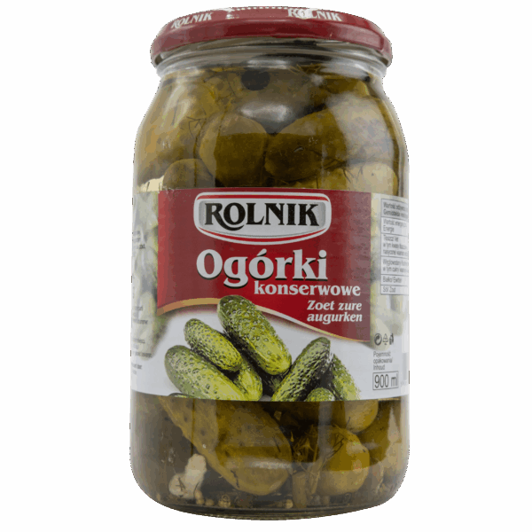Rolnik Ogorki Konserwowe / Augurk zoet zuur - PLUS