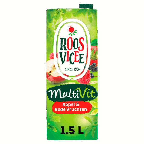 Roosvicee Multivit appel rood fruit - PLUS