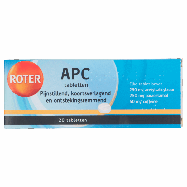 Roter APC tabletten - PLUS