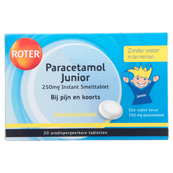Roter Junior smelttabletten 250mg - PLUS