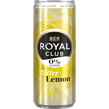 Royal Club 0% Suiker Bitter Lemon 0