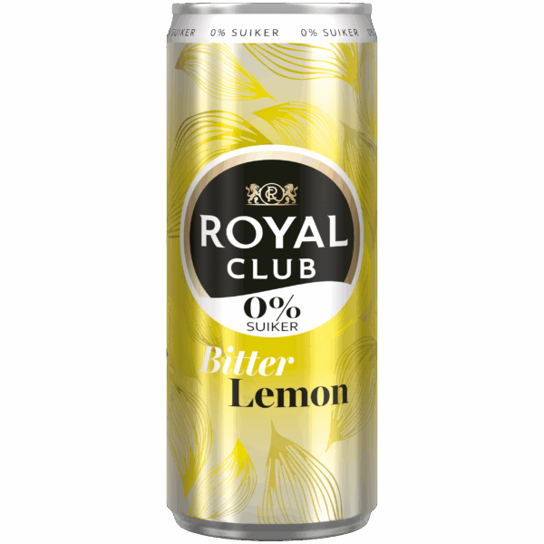 Royal Club Bitter lemon 0% suiker - PLUS