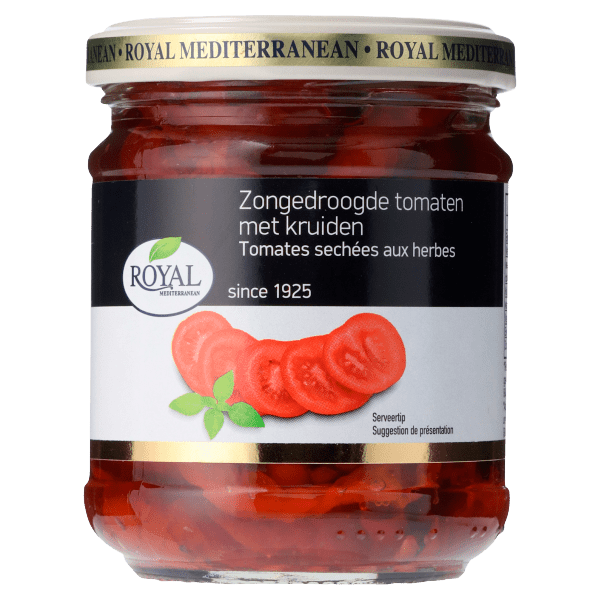 Royal Zongedroogde Tomaten met Kruiden - PLUS