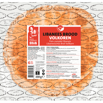 SOUQ Libanees Volkoren Brood - JUMBO