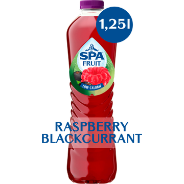 SPA FRUIT Niet-Bruisende Fruitige Frisdrank Raspberry Blackcurrant - JUMBO