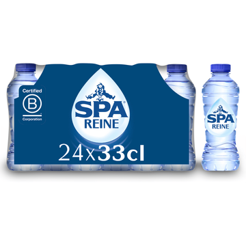 SPA REINE Natuurlijk Mineraalwater 24 x 33 cl - JUMBO