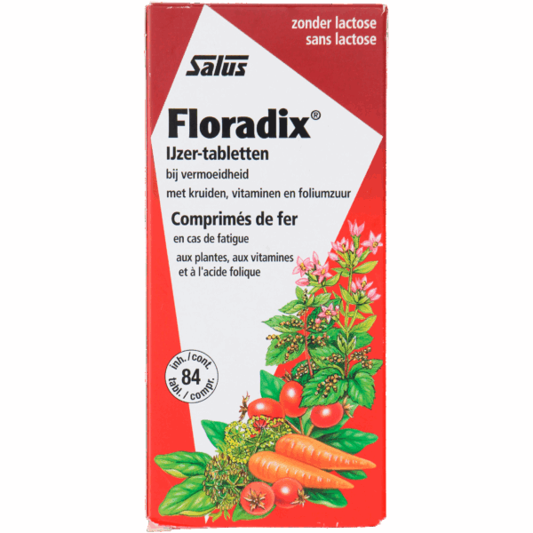 Salus Floradix ijzer tabletten - PLUS