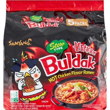 Samyang Buldak Hot Chicken Flavor Ramen Stew Type - JUMBO