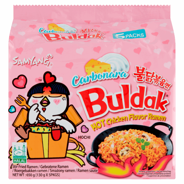 Samyang Roergebakken Ramen Carbonara - PLUS