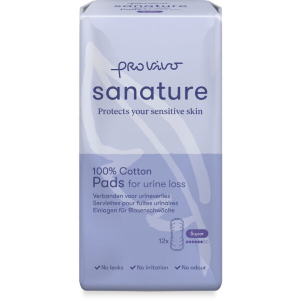 Sanature Katoenen Incontinentieverband Super - Albert Heijn