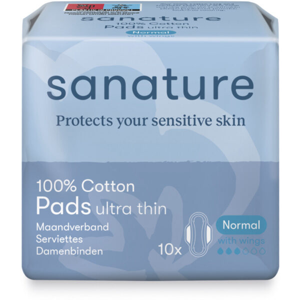 Sanature Katoenen Maandverband Normaal - Albert Heijn