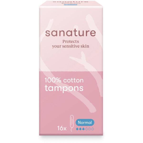 Sanature Katoenen Tampon Normaal - Albert Heijn