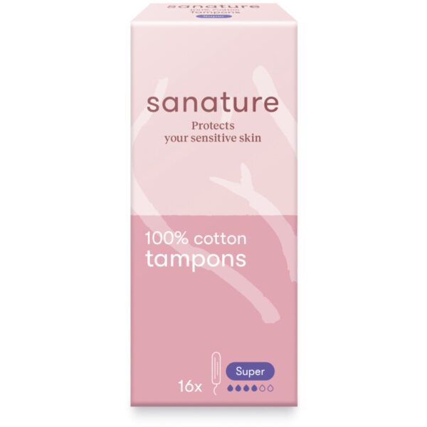 Sanature Katoenen Tampon Super - Albert Heijn