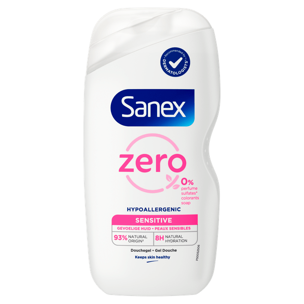 Sanex Douche zero gevoelige huid - PLUS
