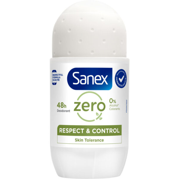Sanex Zero% Respect Control Deodorant Roller - Albert Heijn