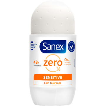Sanex Zero% Sensitive Gevoelige Huid Deodorant Roller - JUMBO