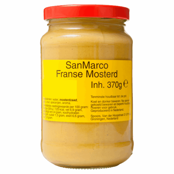 Sanmarco Franse mosterd - PLUS