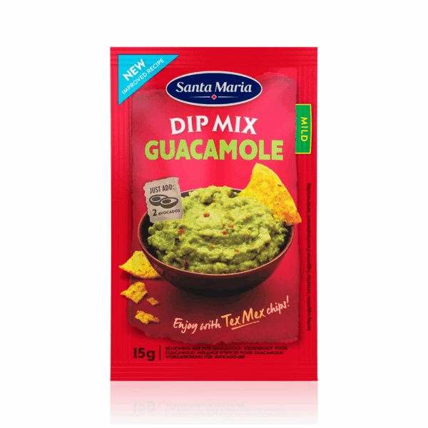 Santa Maria Guacamole Dip Mix - Zakje 15 gram - PLUS