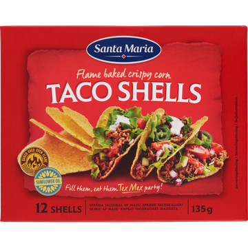 Santa Maria Taco Schelpen - JUMBO