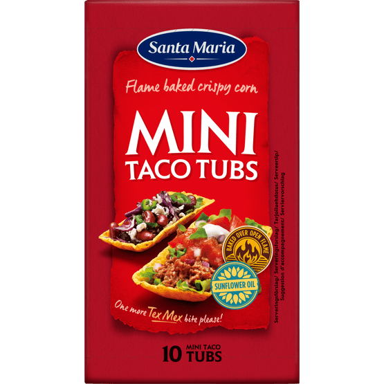 Santa Maria Taco tubs mini - Dirk