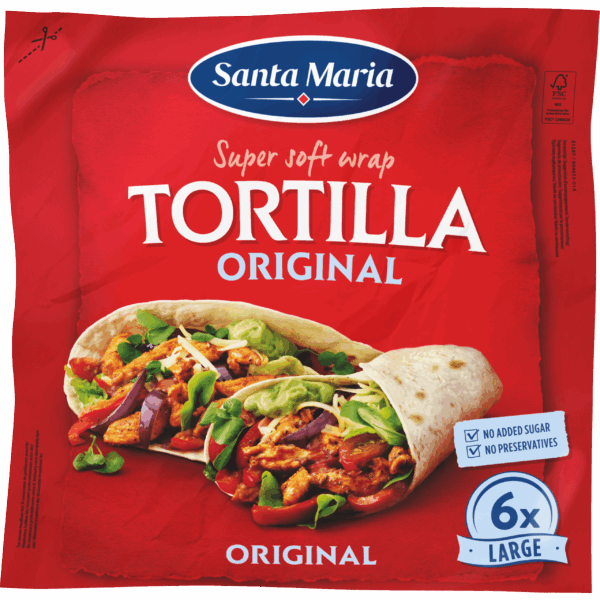 Santa Maria Tortilla Original Large - PLUS
