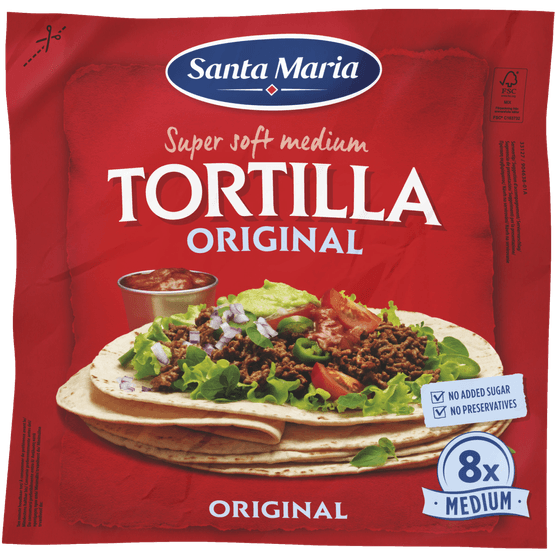 Santa Maria Tortilla soft - Dirk