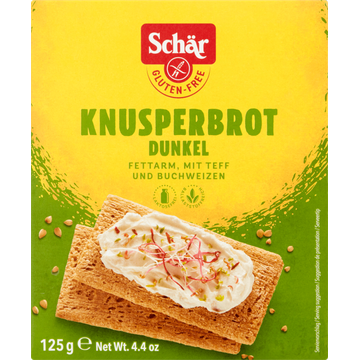 Schär Knusperbrot Dunkel Glutenvrij - JUMBO