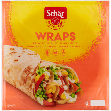 Schär Wraps Glutenvrij 2 Stuks - JUMBO