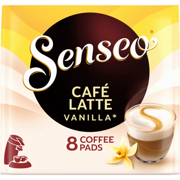 Senseo Café Latte Vanilla Koffiepads - JUMBO