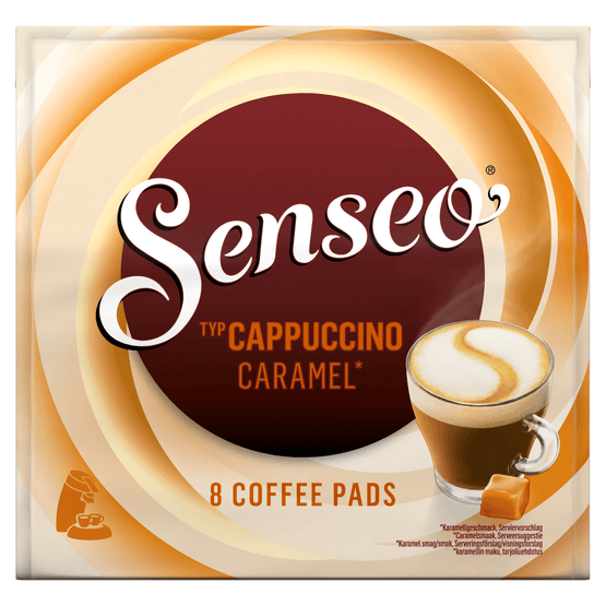 Senseo Koffiepads cappuccino caramel - Dirk