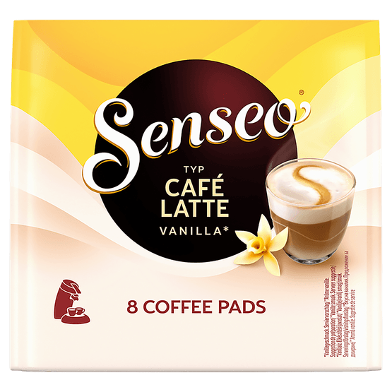 Senseo Koffiepads latte vanille - Dirk