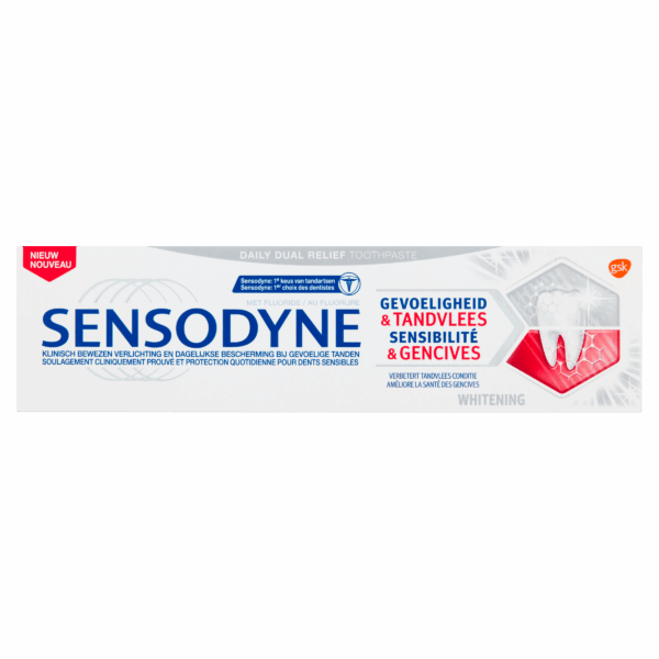 Sensodyne Gevoelgheid & Tandvlees Whitening - PLUS
