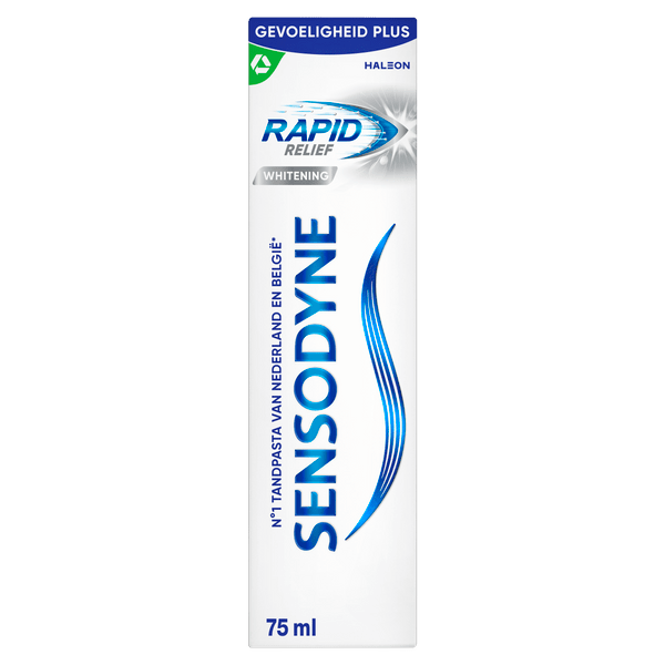 Sensodyne Tandpasta Rapid Relief Whitening - PLUS