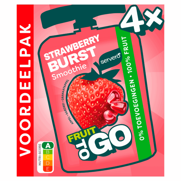 Servero Fruit To Go Strawberry Burst - PLUS